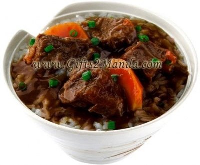 Braised Beef with Rice