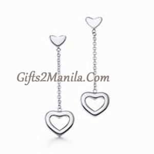 Heart link Earring