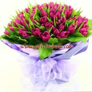 Delightful Tulips Bouquet