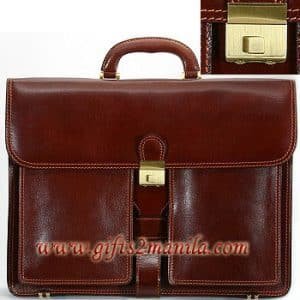 Adamis Buff Aniline Tan File Case