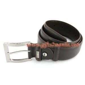Coffee Leather Belt