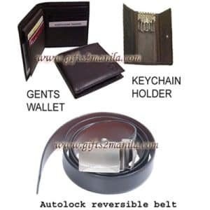 3pc Combo Set ( Belt, Wallet N Keychain Holder)