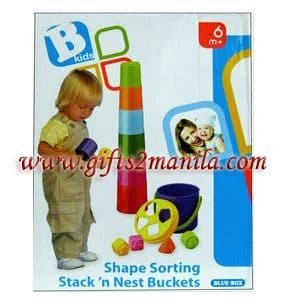 Shape Sorting Stack Buckets