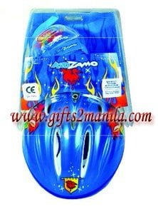 Blue Bike Helmet Combo SetA Blank Product