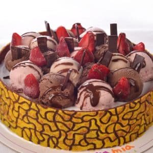 Banana Blast Gelato Cake