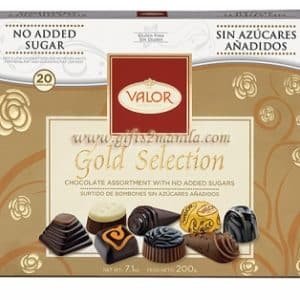 Valor Chocolate - Gold Selection ( NO Sugar Added)
