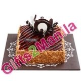 Tous Les Jours Mocha Crunch Cake (square)