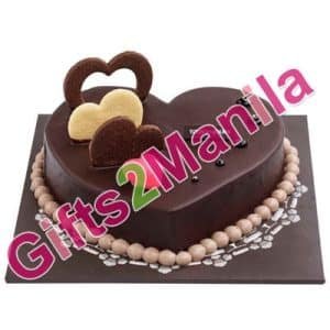 Tous Les Jours Chocolate Heart Cake