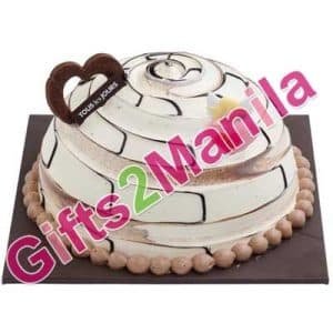 Tous Les Jours Chocolate Marble Dome