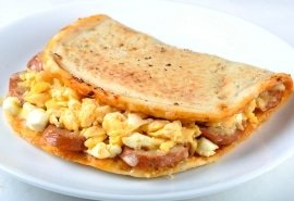 Hungarian Sausage and Egg Breakfast