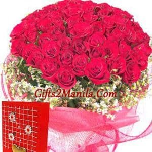 Red Roses Bunch