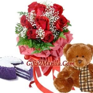 Red Rose Combination