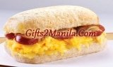 Yellow Cab -Hungarian Sausage, Cheese & Egg Ciabatta